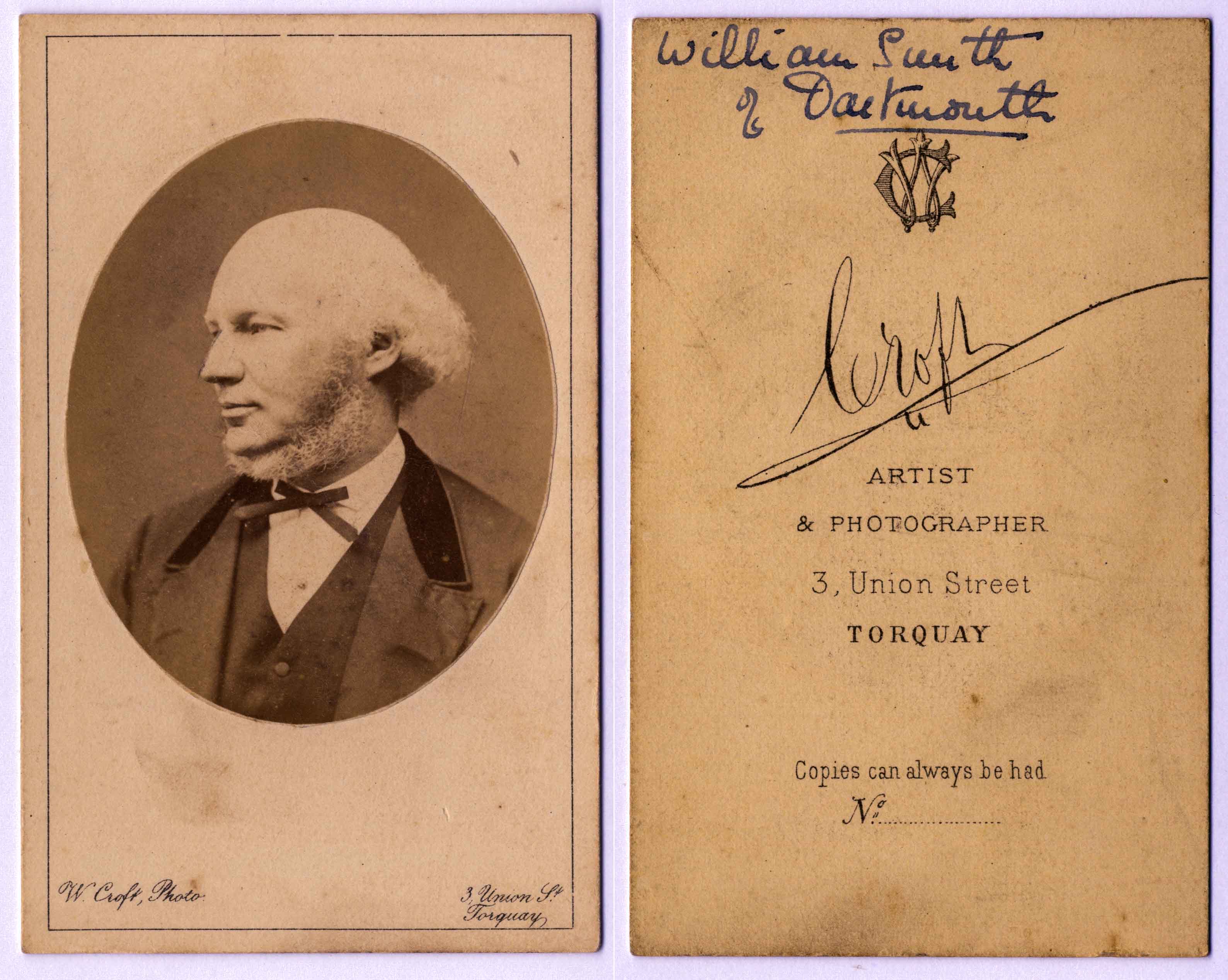  William Smith of Dartmouth - husband of Helen & father of Hayne 