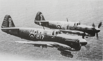  Fireflies 215 & 217, both flown by John Murray Culbertson 