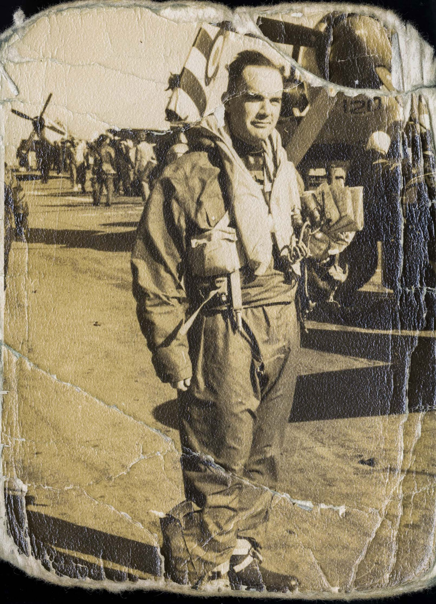  J M Culbertson in flying kit 