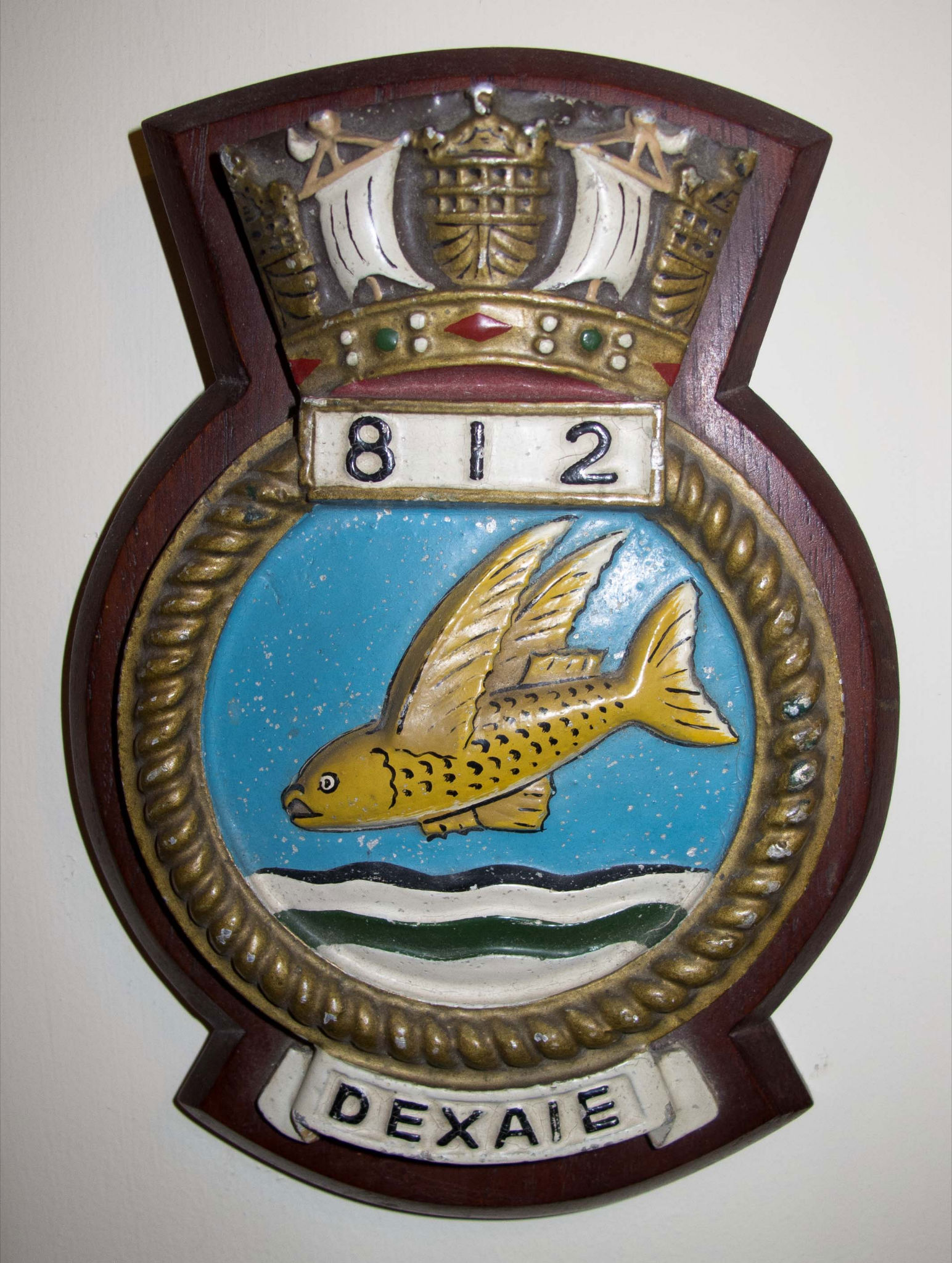  812 Squadron plaque 