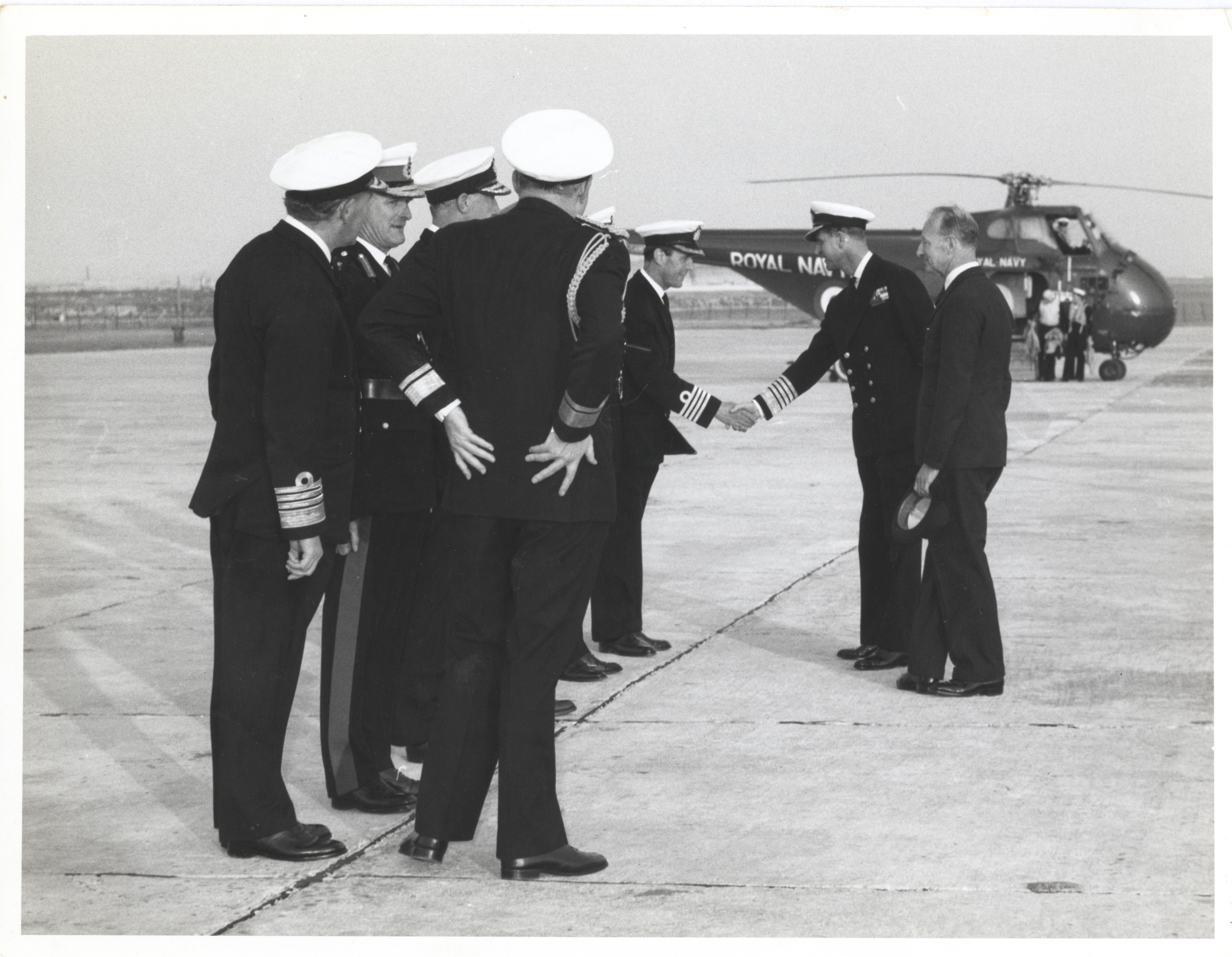 HRH Prince Philip at RNAS Hal Far 