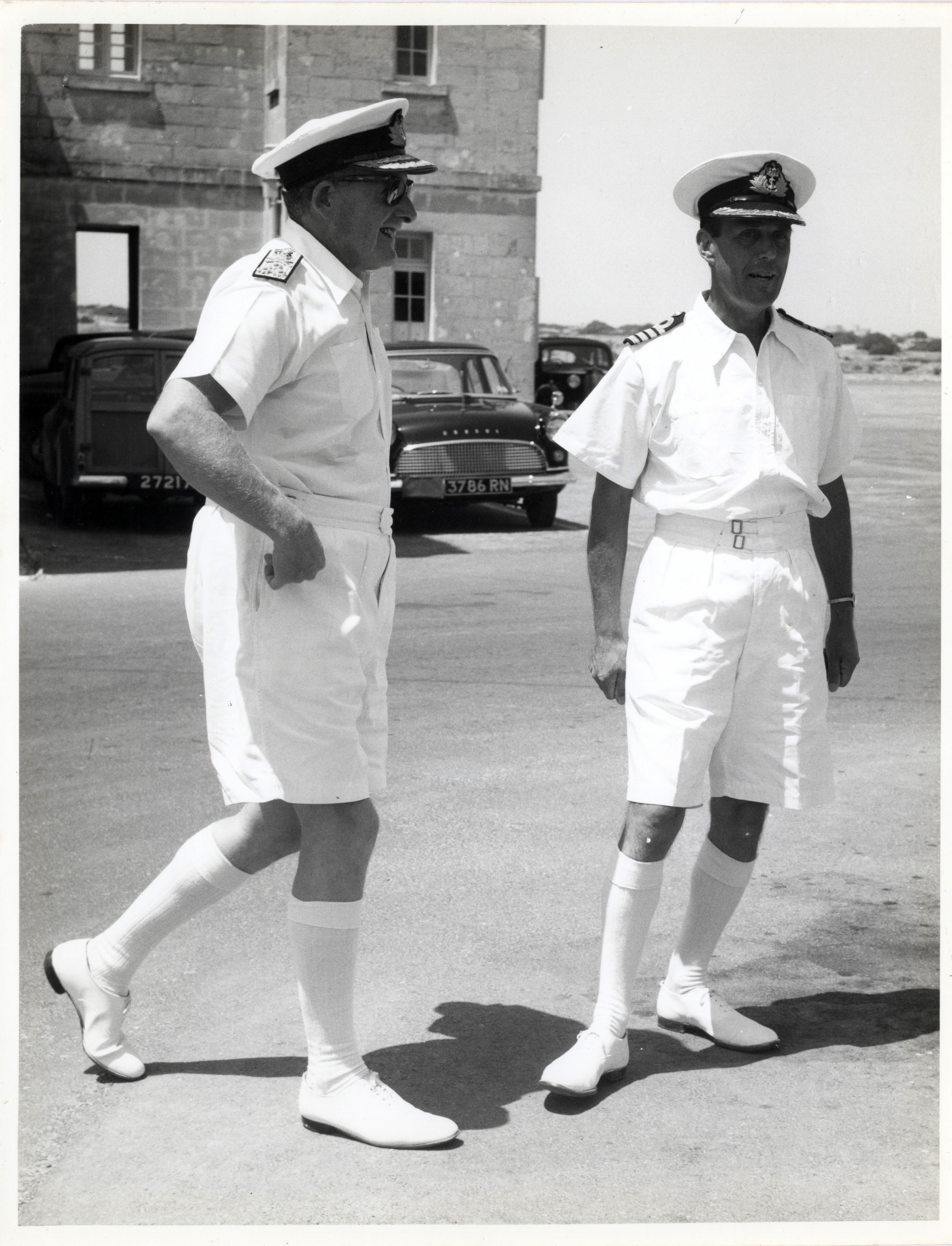 Commander-in-Chief Mediterranean & Captain Alf Sutton 