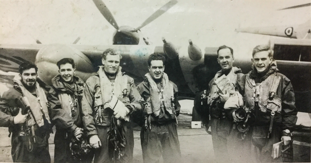 Firefly aircrew including John Murray Culbertson 2nd from right 